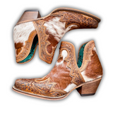 Myra Bag -Frisco Falls Hand-Tooled Booties