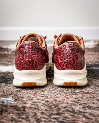 Rio Bloom Feather X Casual Shoes in Rio Red by Twisted X
