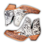 Myra Bag -Frisco Blossom Hand-Tooled Booties