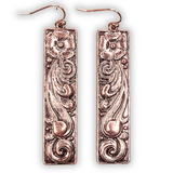 Dakota Dangle Earrings - Copper - Western Jewelry - Bronco Western Supply Co.