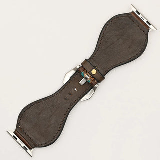 Saguaro Sunset Tooled Leather Smart Watch Band by American Darling