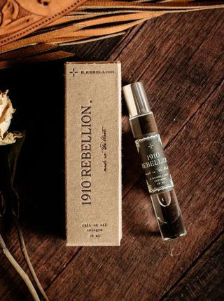 1910 Rebellion Roll On Cologne Oil – Bath from Bronco Western Supply Co.