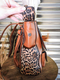 Wrangler - Leopard Print - Tote/Shoulder Bag - Convertible Backpack - Bronco Western Supply Co.