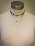 Mel Layer Necklace - Copper - Western Jewelry - Bronco Western Supply Co.