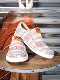 Twisted X - Hooey - Slip On Shoe - Loper - Pink Multi - Casual Shoe - Bronco Western Supply Co.