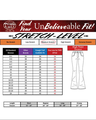 Next Level Flannel Trouser Jeans by Cowgirl Tuff