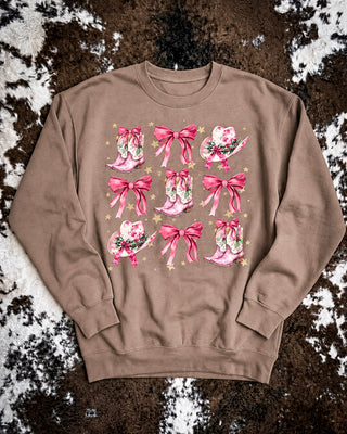 Holly Boots & Bows Graphic Tee or Sweatshirt