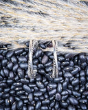 earrings on beans and wheat 