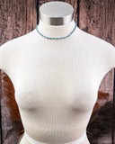 Blue River Fashion Choker Necklace on mannequin.