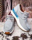 Twisted X Cellstretch shoe on a rustic background
