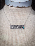 Bandit Bar Necklace - Silver