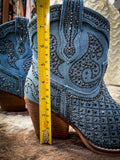 Show Off Ankle Bootie in Denim - Very G Bronco Western Supply Co.