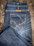 Cowgirl Tuff - Rusty Barbed Wire Bootcut Jeans- Bronco Western Supply Co.