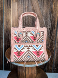 Joan - Crossbody Tote - Mini - Pink - Montana West - Bronco Western Supply Co.