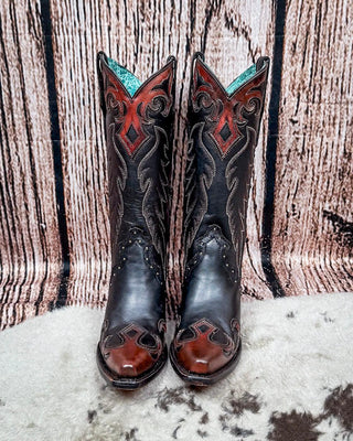 Cognac Bandit Corral Boot