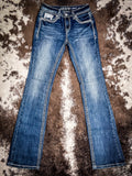 Grace in LA - Easy Fit - Women - Aurora Boot Cut Jeans - Western Fashion - Bronco Western Supply Co.