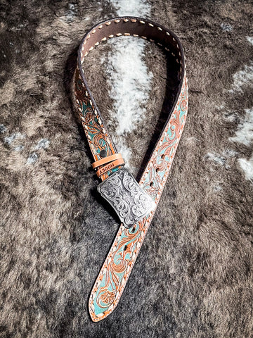 Sonoma Hand Tooled Hooey belt - Hooey - Western - Bronco Western Supply Co.