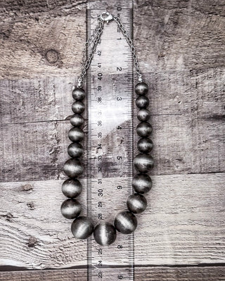The Laredo Strand Fashion Necklace - Silver