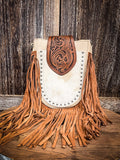 Oakley Fringe Crossbody Bag - Tan - Purse - Montana West - Bronco Western Supply Co.