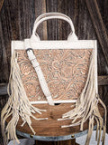 Tally - Concealed Carry - Crossbody Tote - Khaki - Montana West - Bronco Western Supply Co.