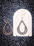 Buster Teardrop Dangle Earrings - Copper