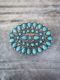 Desert Sky Belt Buckle - Turquoise - Western Accessory - Belt Buckle - Bronco Western Supply Co.