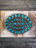 Desert Sky Belt Buckle - Turquoise - Western Accessory - Belt Buckle - Bronco Western Supply Co.