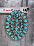 Desert Sky Belt Buckle - Turquoise - Western Accessory - Belt Buckle - Bronco Western Supply Co.