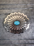 West Mesa Belt Buckle - Silver -  Western Accessory - Belt Buckle - Bronco Western Supply Co.