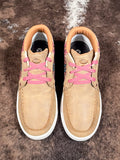Julie - Twisted X - Hooey - Loper High Top Shoe - Bomber & Mauve Multi - Bronco Western Supply Co.