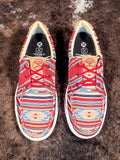 Maria - Twisted X - Hooey - Loper - Lace Up Shoe - Fiesta Aztec - Bronco Western Supply Co.