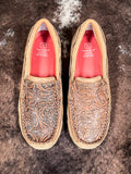 Jenna - Twisted X - Slip On - Driving Moc - Bomber & Tooled - Bronco Western Supply Co.