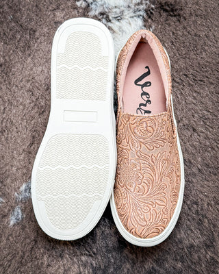 Nova Slip-On Sneaker in Tan by Very G
