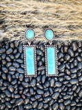 Haven - Dangle Earrings - Turquoise - Western Jewelry - Bronco Western Supply Co.