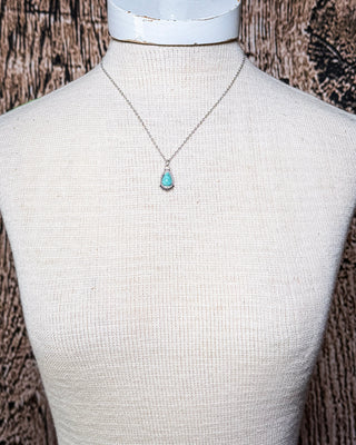 Willow Teardrop Pendant Necklace