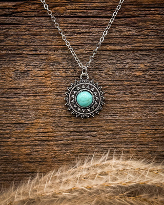 Ivy Medallion Pendant Necklace