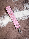 Myra Bag - Blooming Meadows - Key Fob - Pink - Accessory - Bronco Western Supply Co.