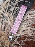 Myra Bag - Blooming Meadows - Key Fob - Pink - Accessory - Bronco Western Supply Co.