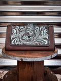 Danohue Peak-  Wallet - Turquoise - Myra Bag - Western Accessory - Bronco Western Supply Co.