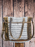 Myra Bag - Loner Canvas and Leather Tote Bag