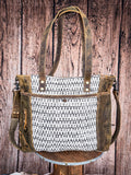 Myra Bag - Loner - Canvas - Leather - Tote Bag - Bronco Western Supply Co.