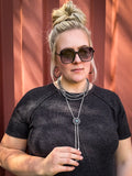 Kennedy Tangle-Free Oversized Sunglasses