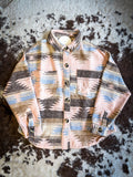 Rose Ridge Southwestern Print Shacket - Outerwear - Western Wear - Bronco Western Supply Co.