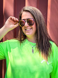 Earhart Tangle-Free Polarized Oversized Sunglasses