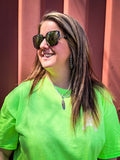 Lux Tangle-Free Polarized Oversized Sunglasses