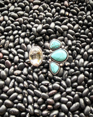 Darcy Dual Stone Cuff Ring
