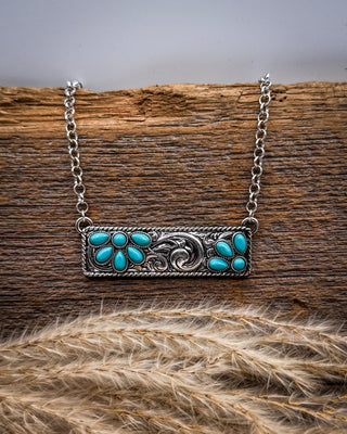 Delaney Bloom Filigree Necklace