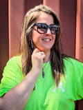 Linny Tangle-Free Oversized Sunglasses