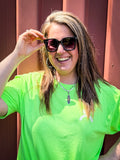 Linny Tangle-Free Oversized Sunglasses