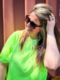 Linny Tangle-Free Oversized Sunglasses